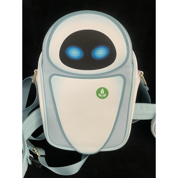 Loungefly Disney Pixar WALL-E EVE with Boot Crossbody Bag Collector's Item Rare - Picture 7 of 9
